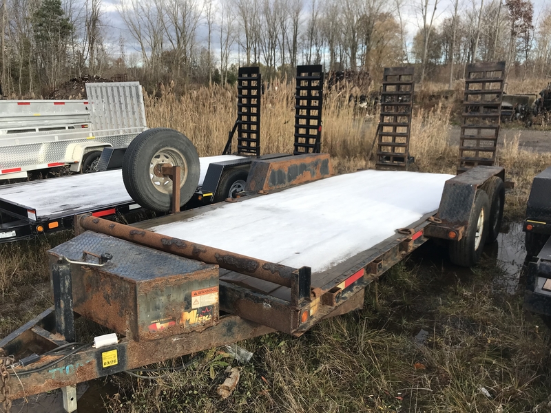 2018 Miska 7 Ton Lowbed Float Trailer - AS-IS